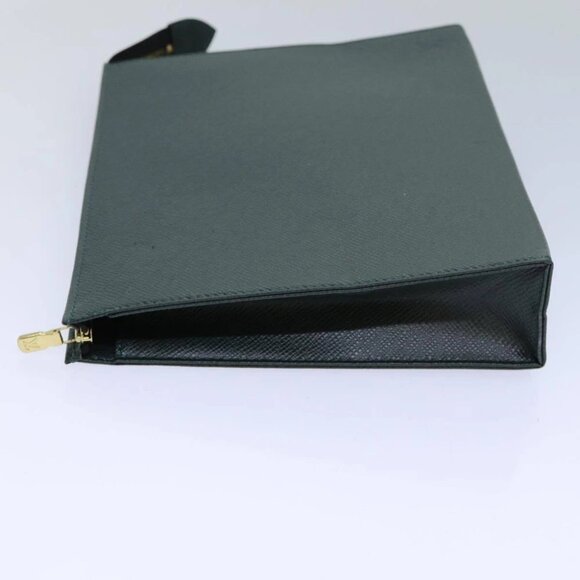 LOUIS VUITTON Taiga Posh Toilet 25 Pouch SPO Epicea LV Auth 83279 - Picture 13 of 14